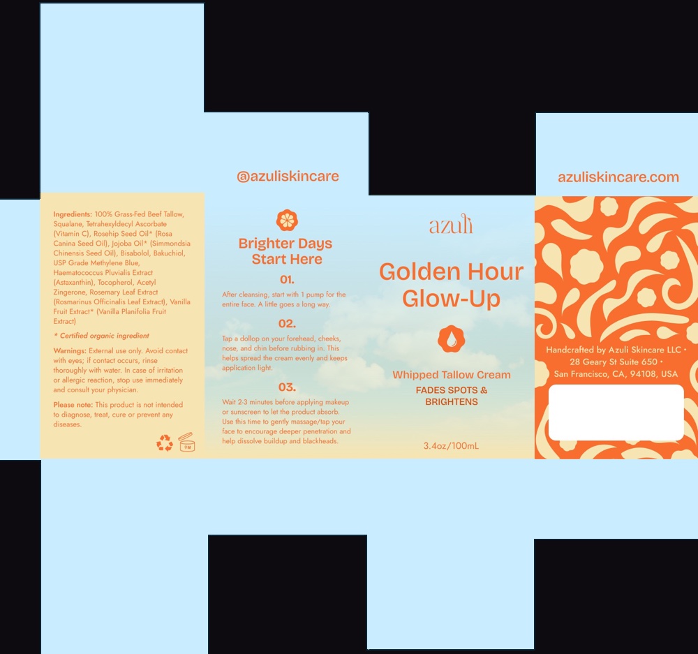 Golden Hour Glow-Up box dieline